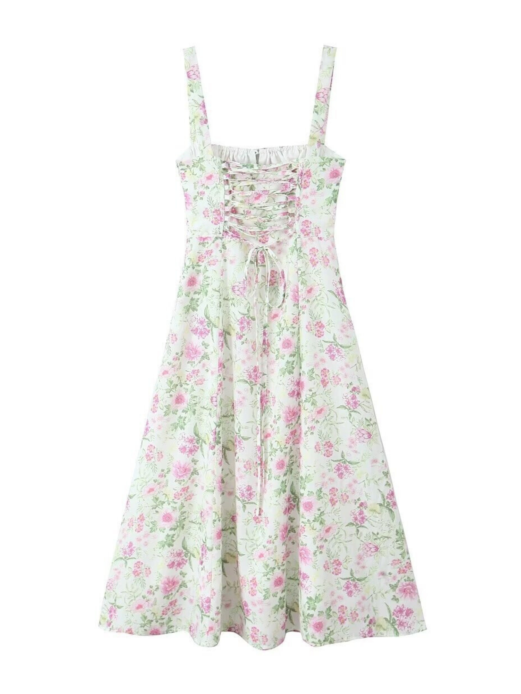 Kailah Floral Midi Dress