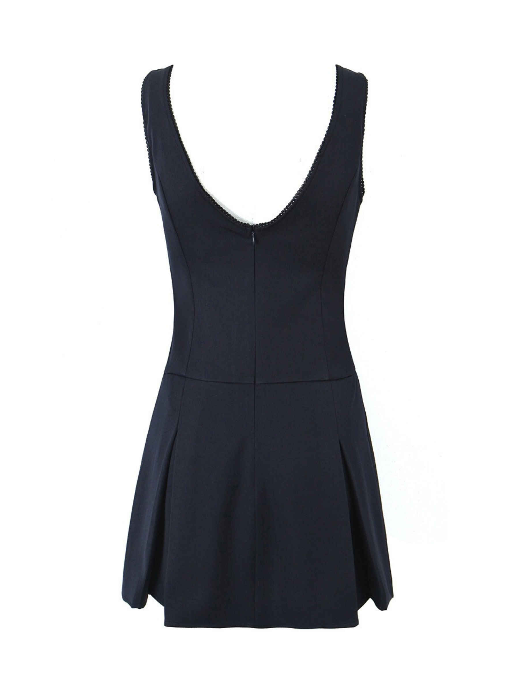 Acelyn V Neck Bow Dress