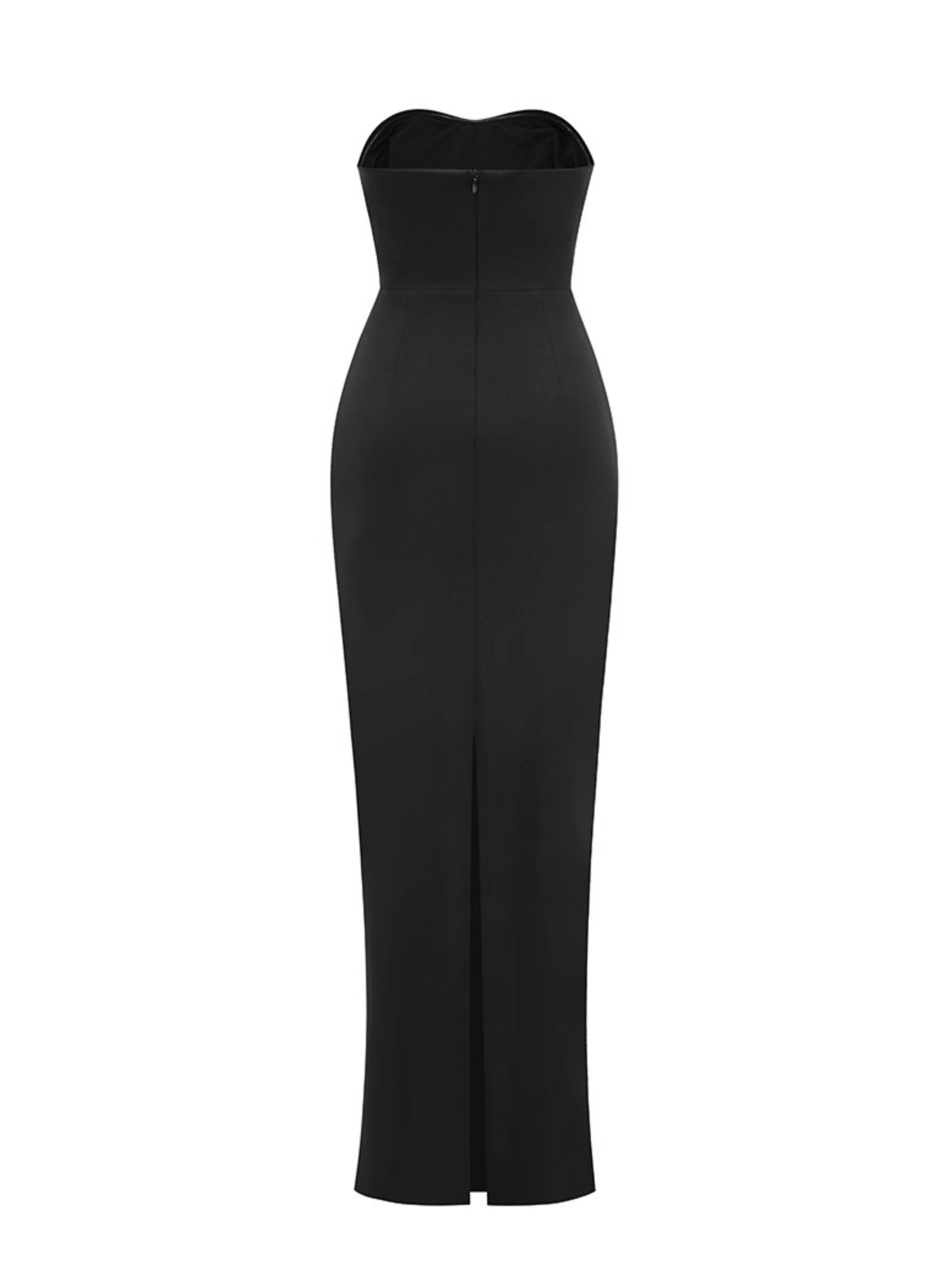 Alisson Pearl Embellished Strapless Maxi Dress