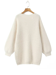 Asra Cozy Backless Sweater