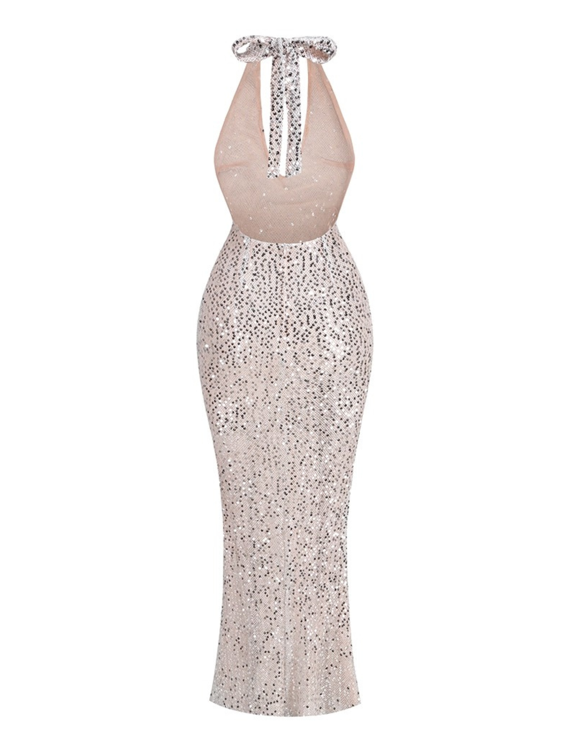 Alice Backless Sequin Maxi Dress