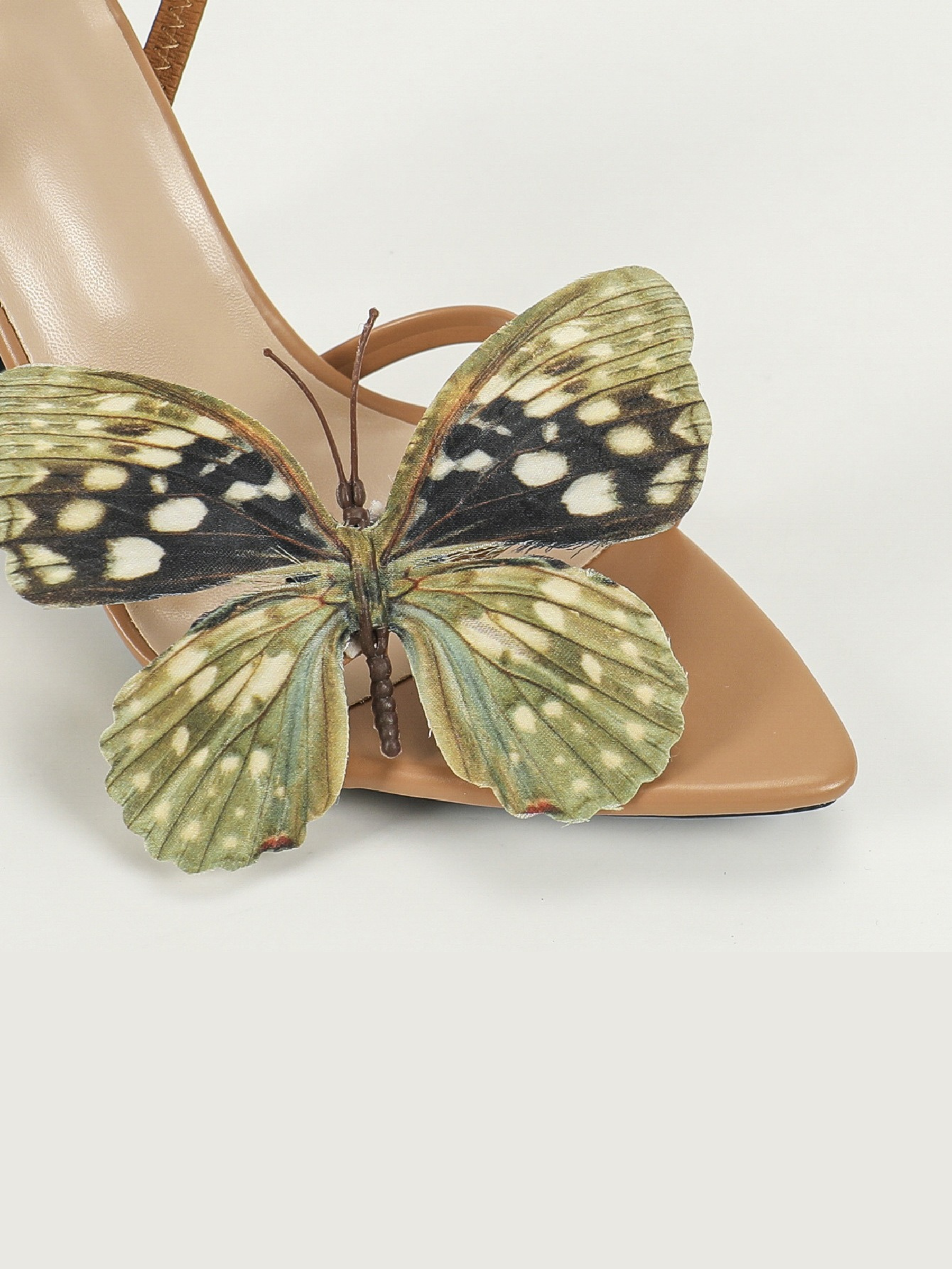 Anyiah Butterfly Stiletto Sandals