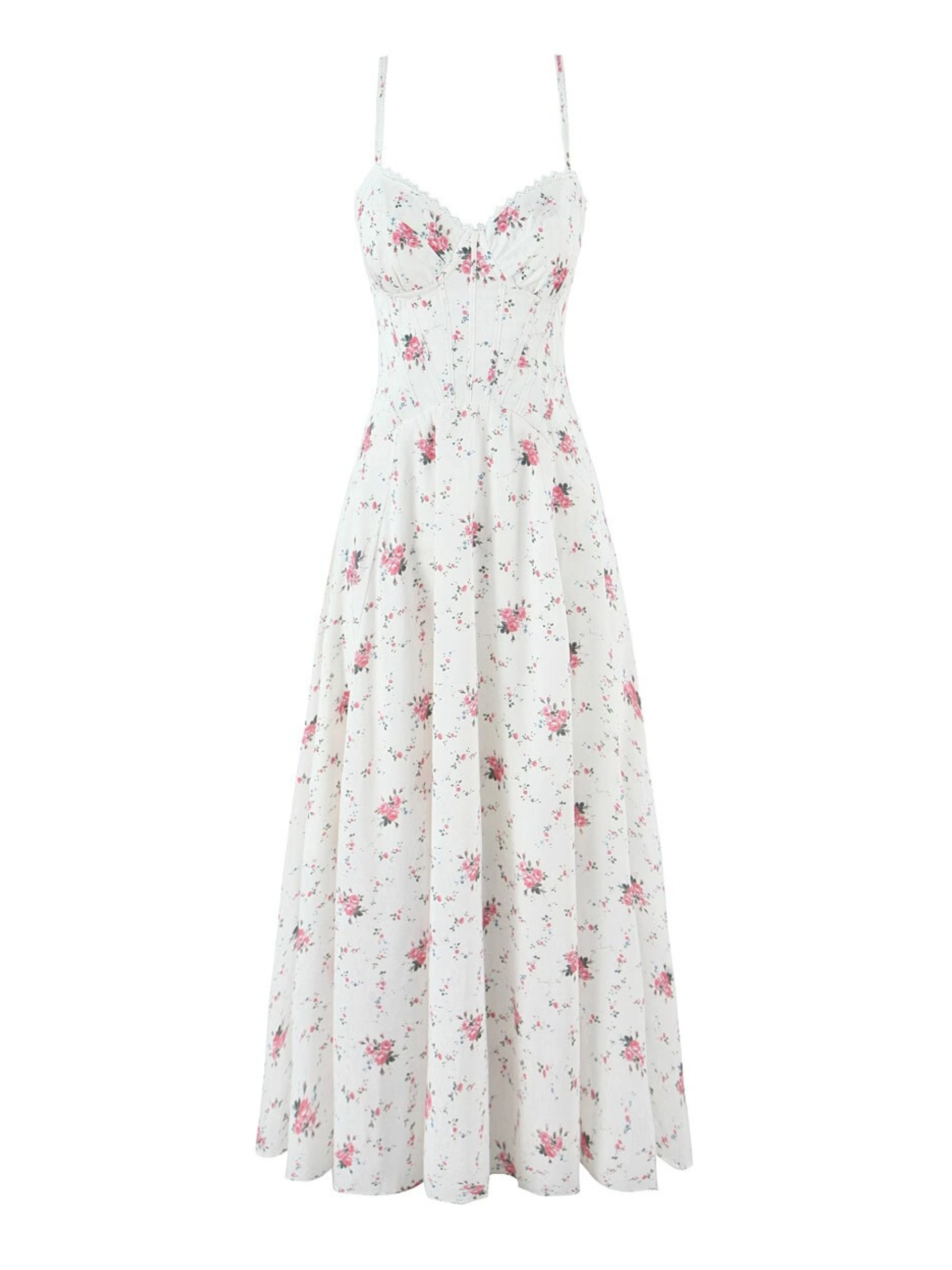Sariah Floral Midi Dress