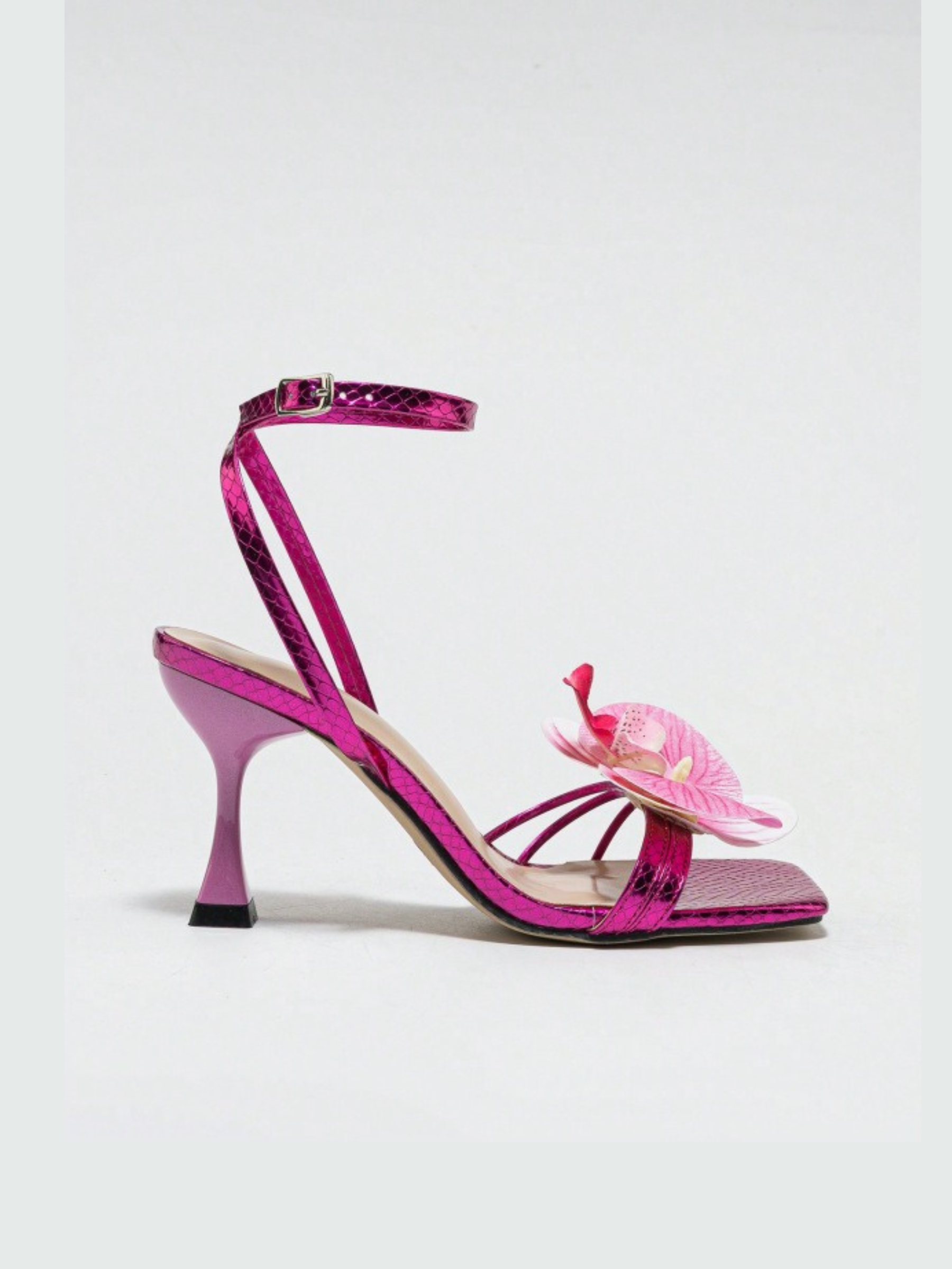 Malana Floral Strap Heels