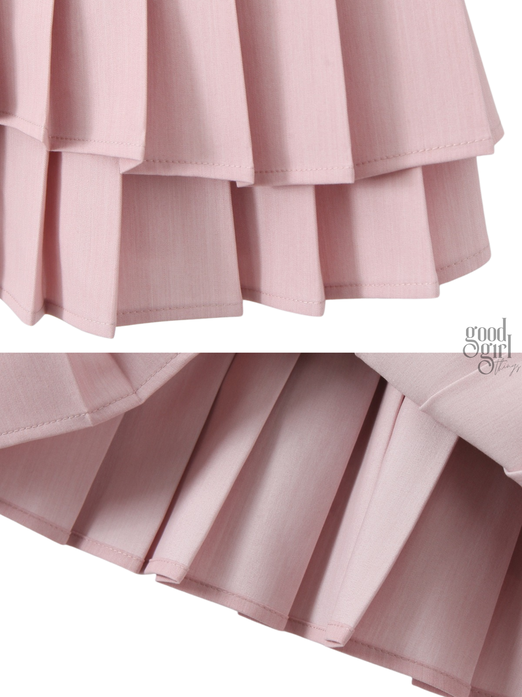 Zaniah Halter Pleated Mini Dress