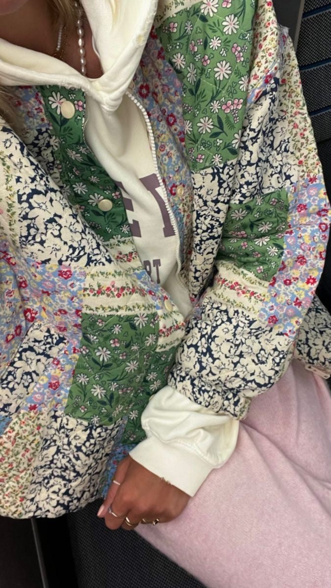 Markayla Reversible Floral Jacket