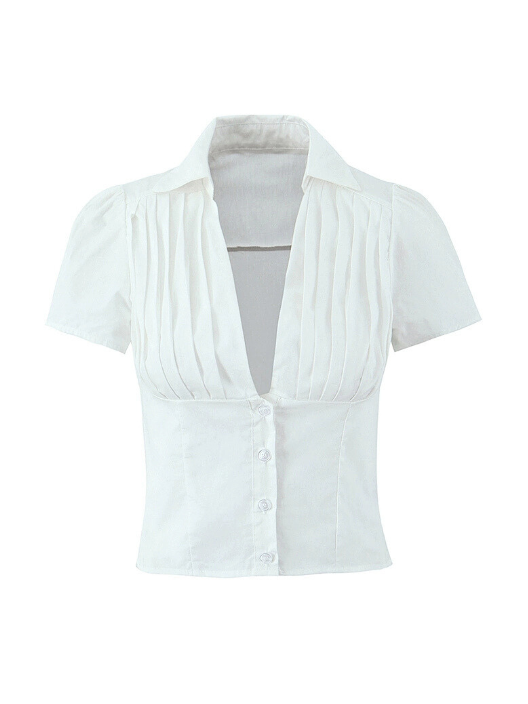 Sheryl Shirt Blouse & Skirt Set