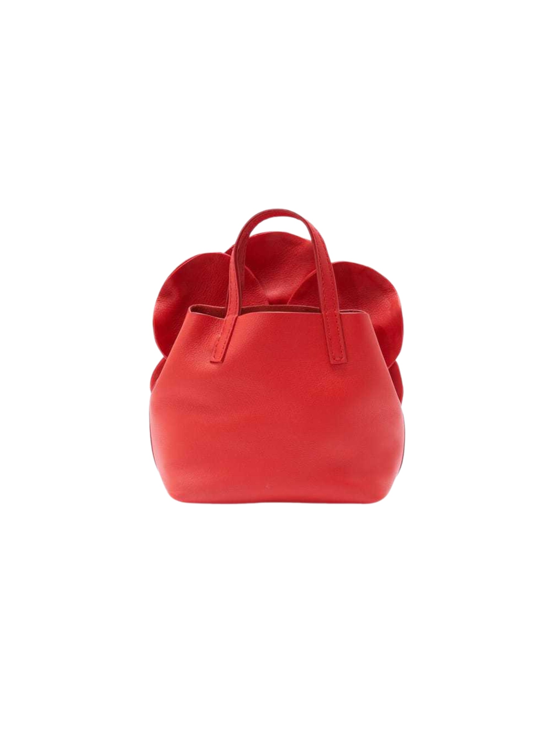 Belle Floral Handbag in Red