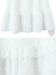 Parnika Eyelet Maxi Skirt