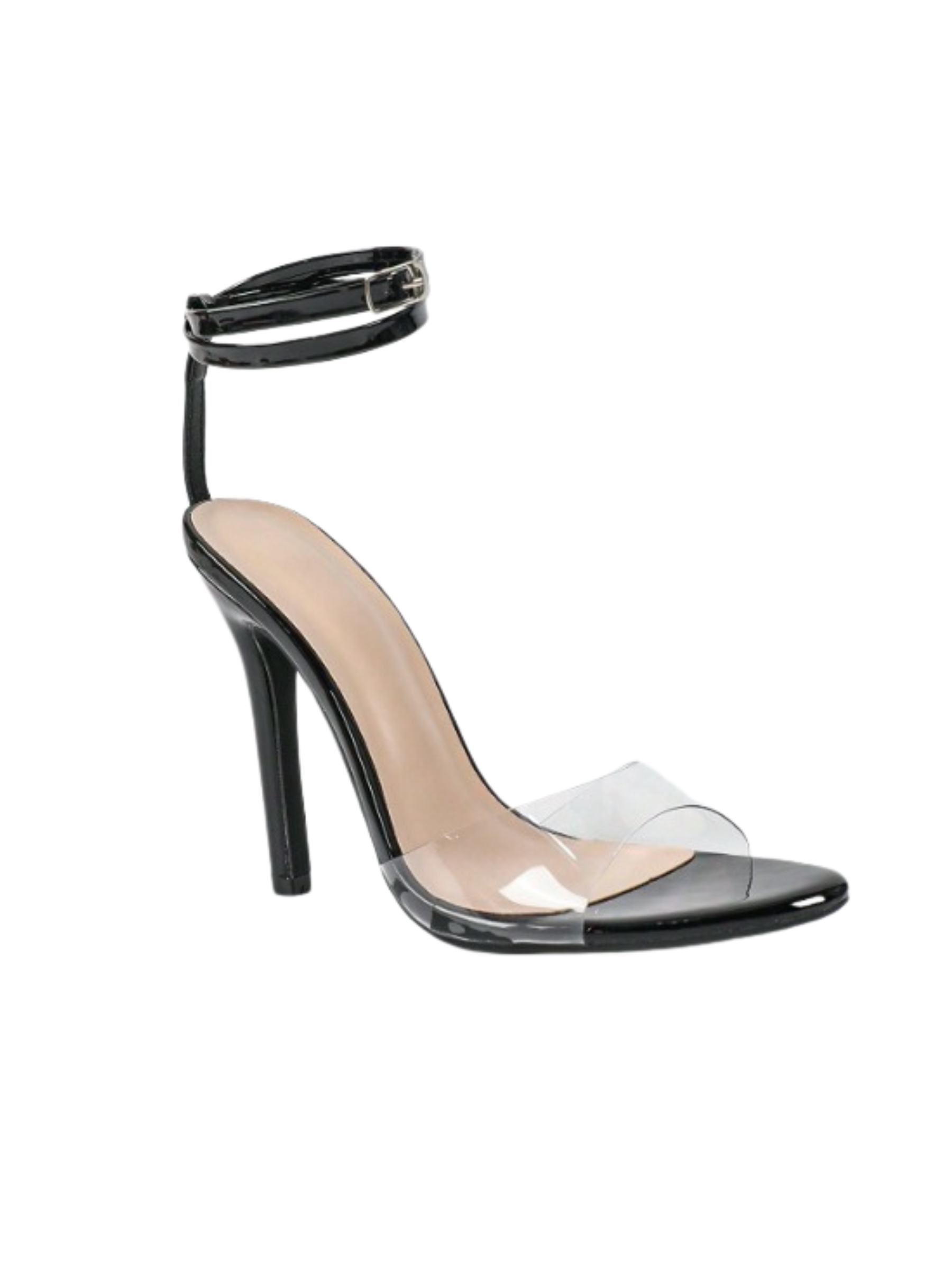 Bellarose Transparent Stiletto Sandals