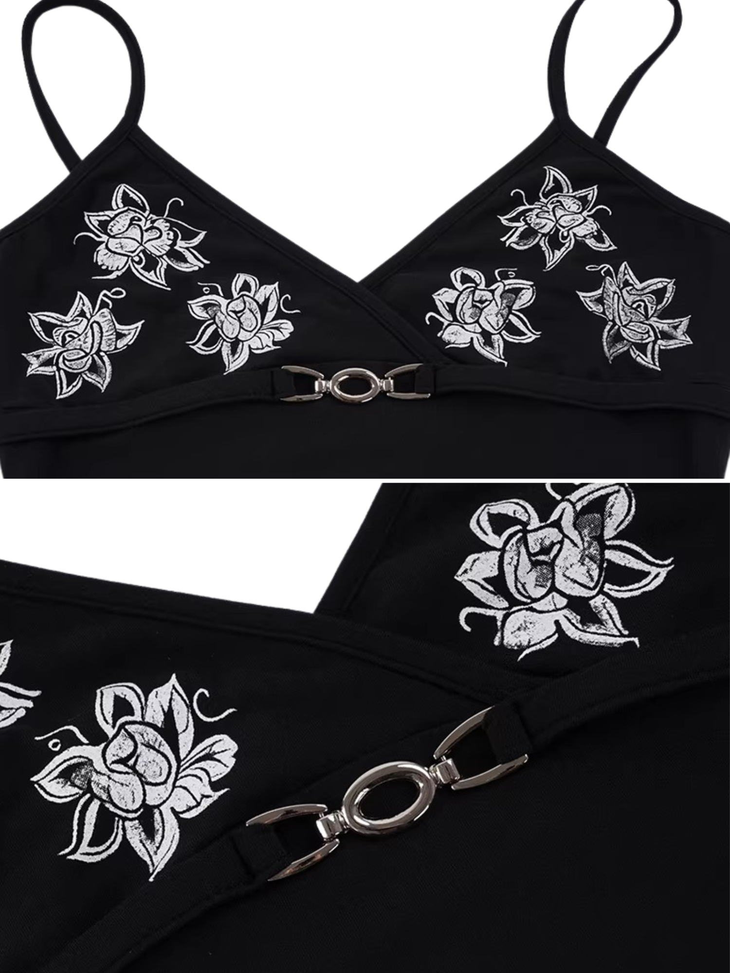 Salwa Floral V-Neck Camisole