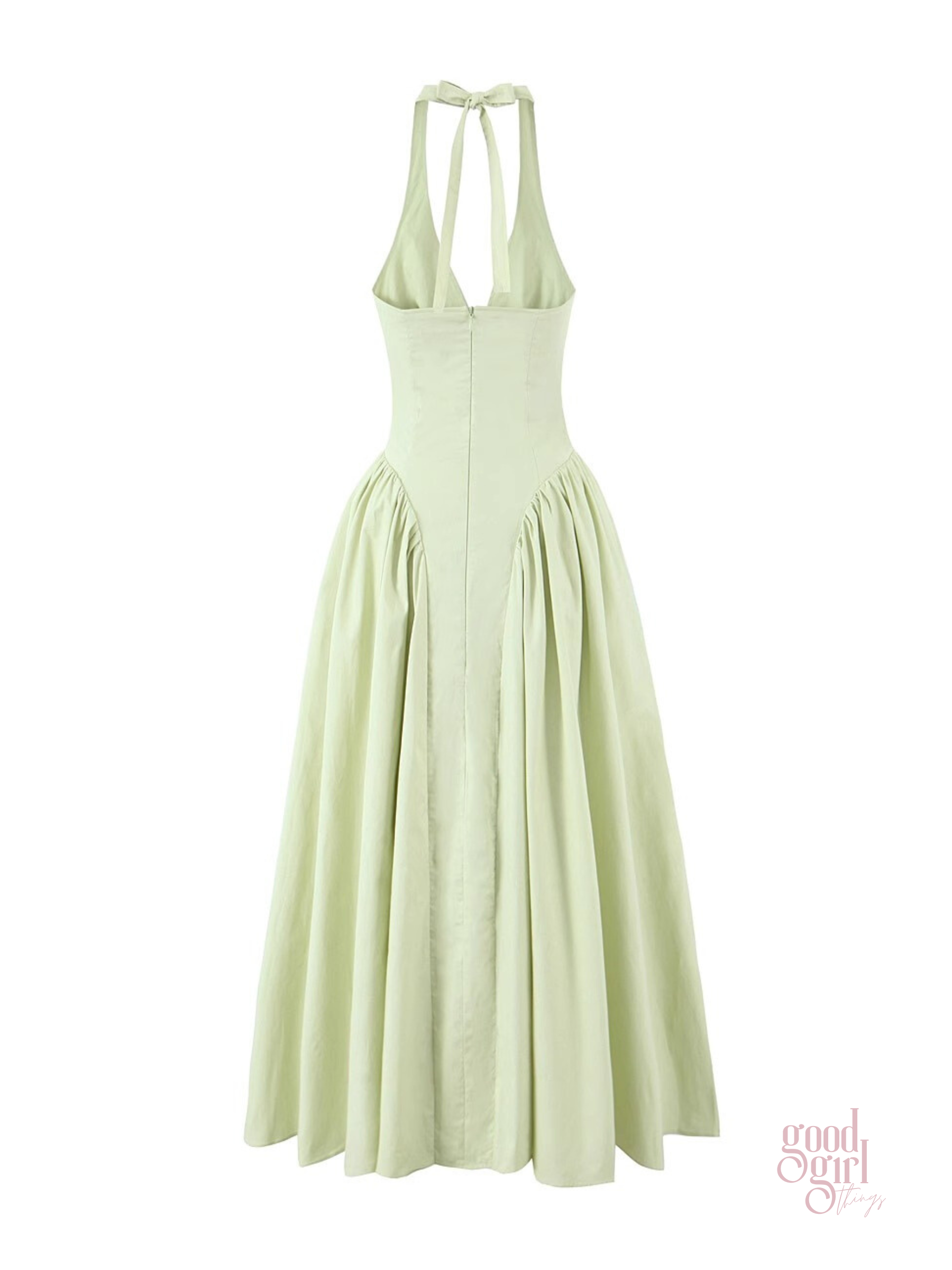 Leyla Halter Midi Dress