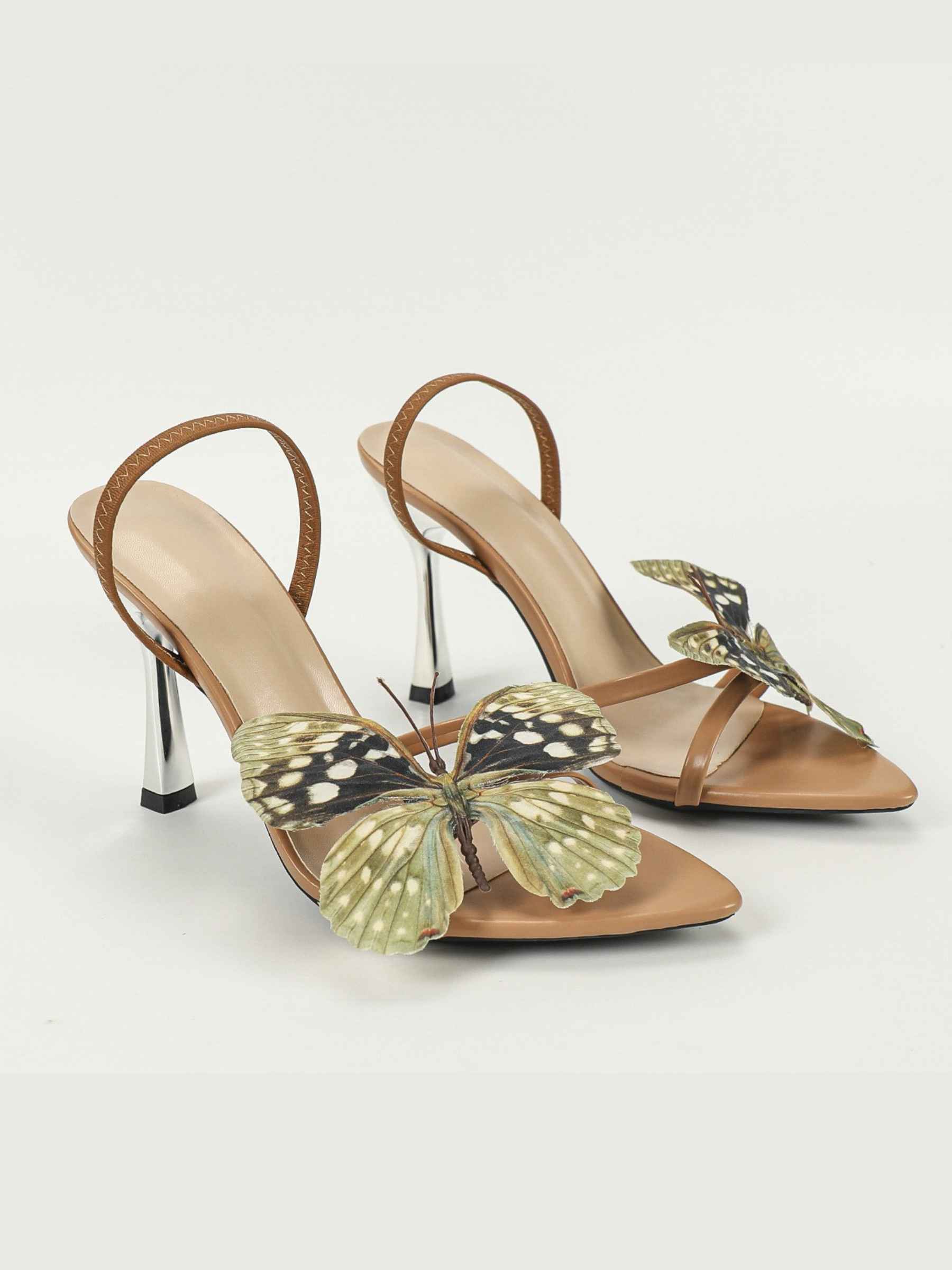 Anyiah Butterfly Stiletto Sandals