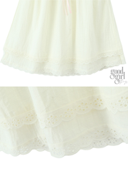Mahlia Lace Detail Bow Mini Dress