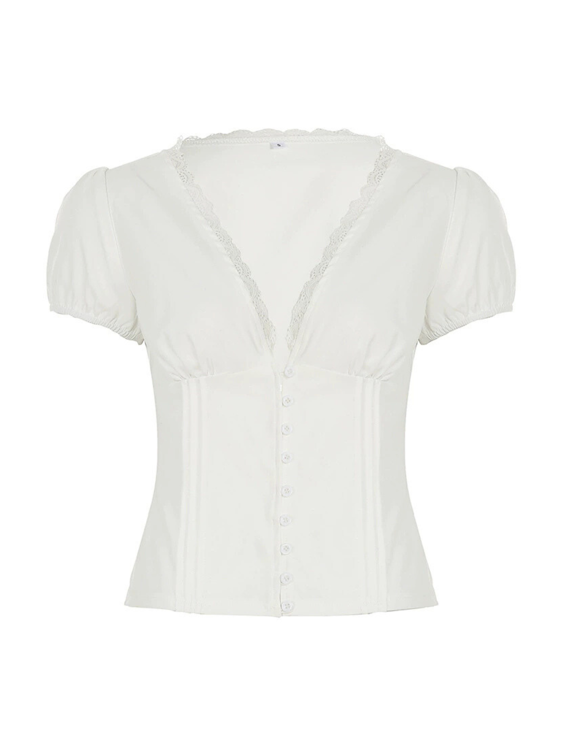 Ada Lace Trim Top
