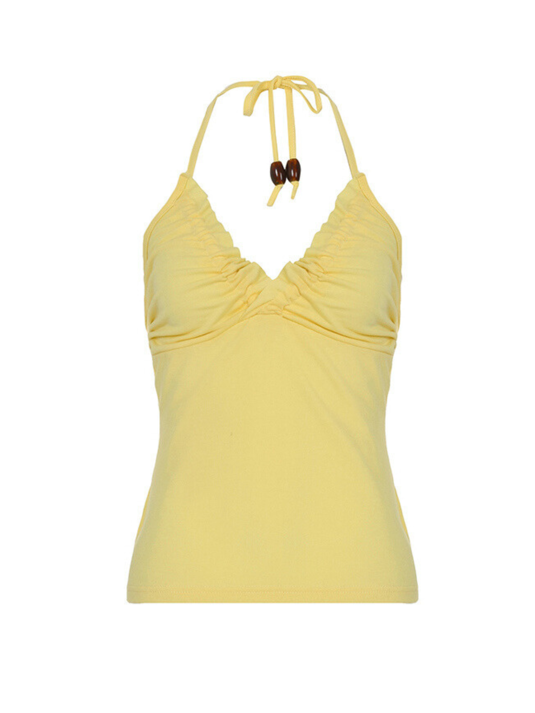Leona Ruched Halter Top