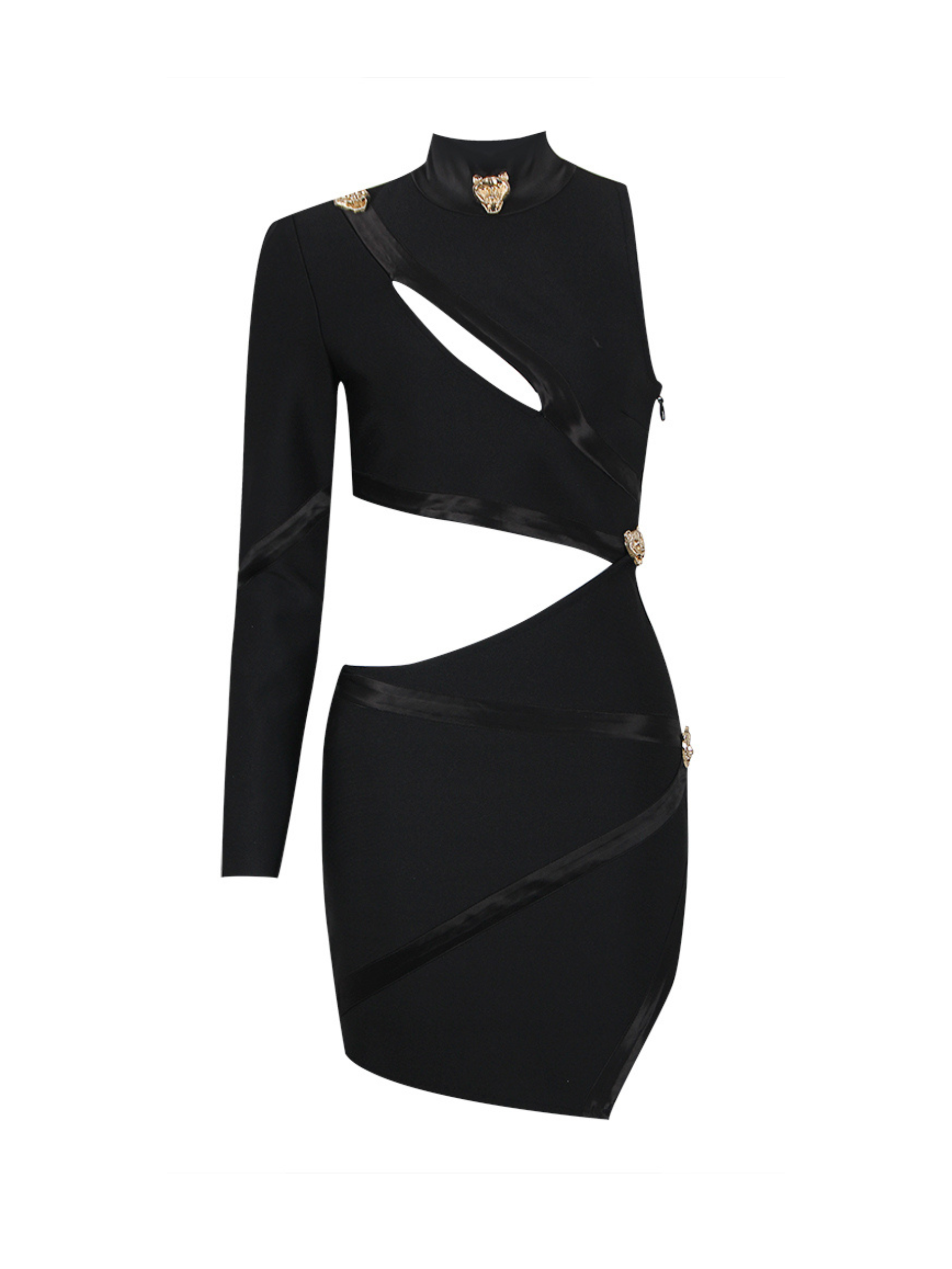 Evana Panther Mini Dress