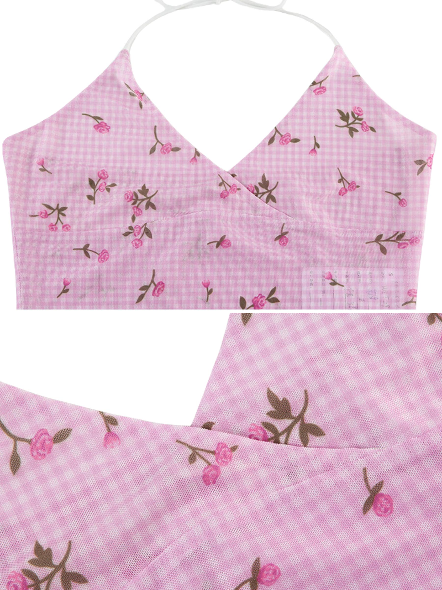Britney Mesh Floral Top