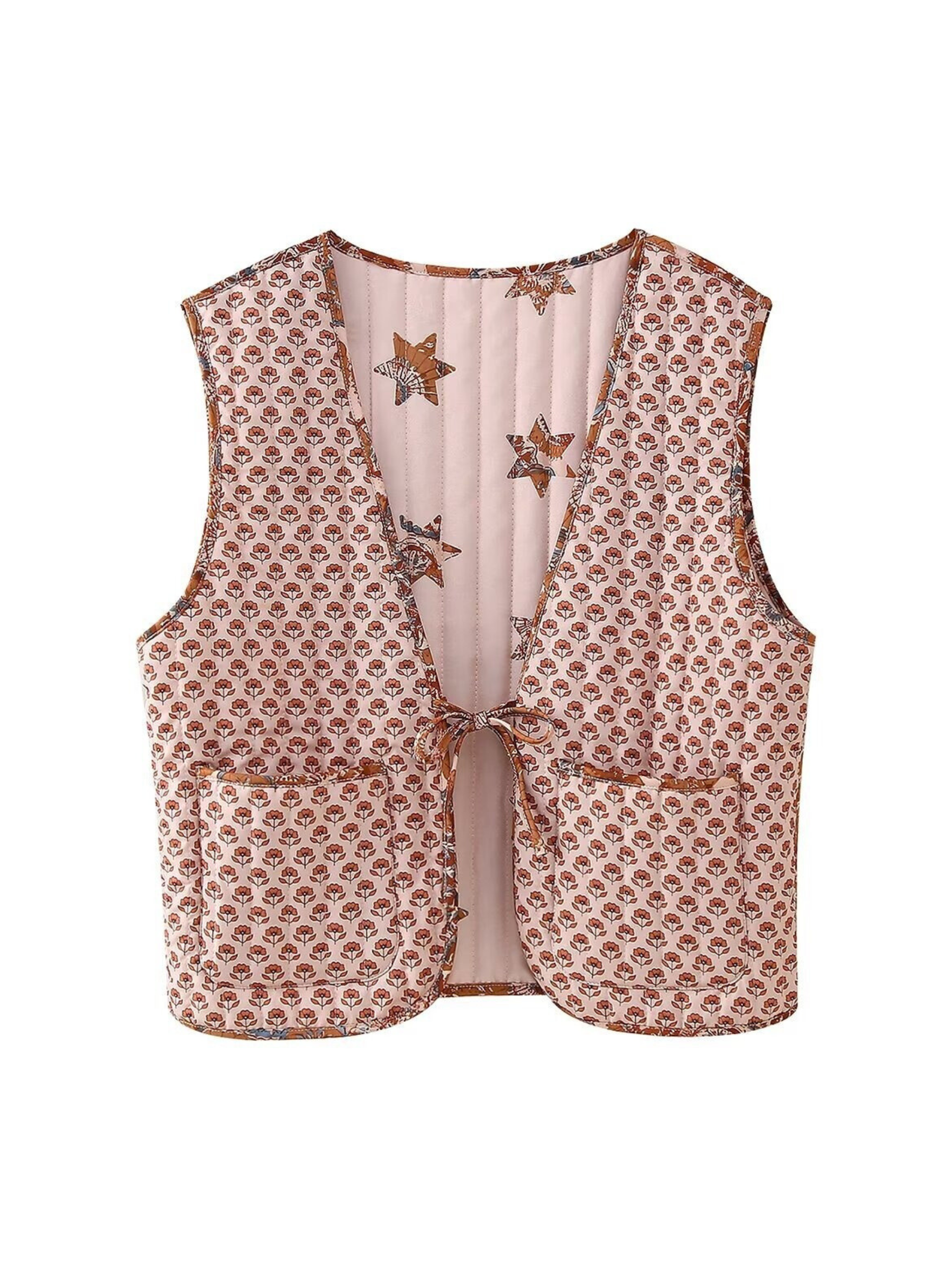 Mana Reversible Quilted Vest