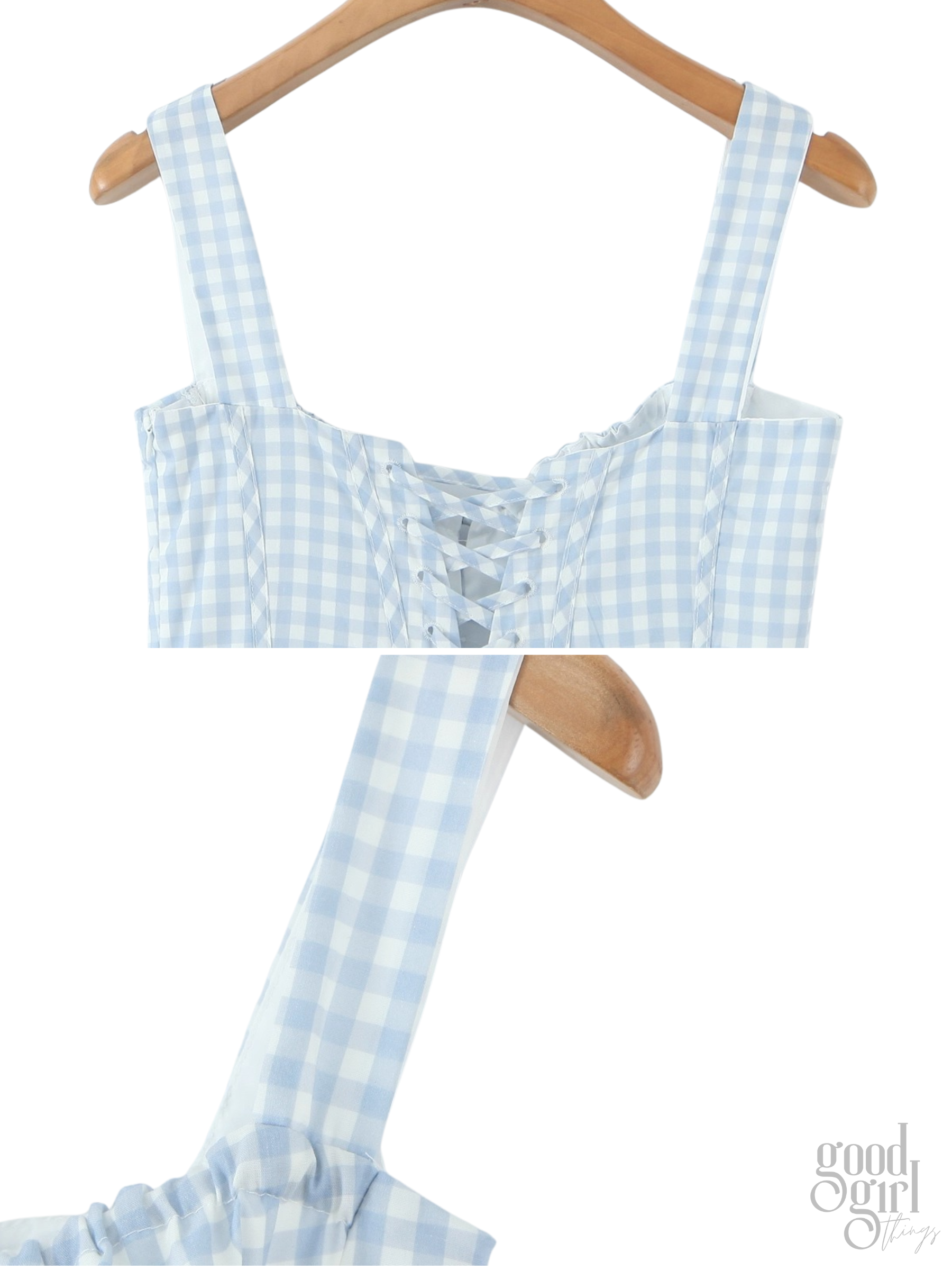 Aleyza Plaid Maxi Dress