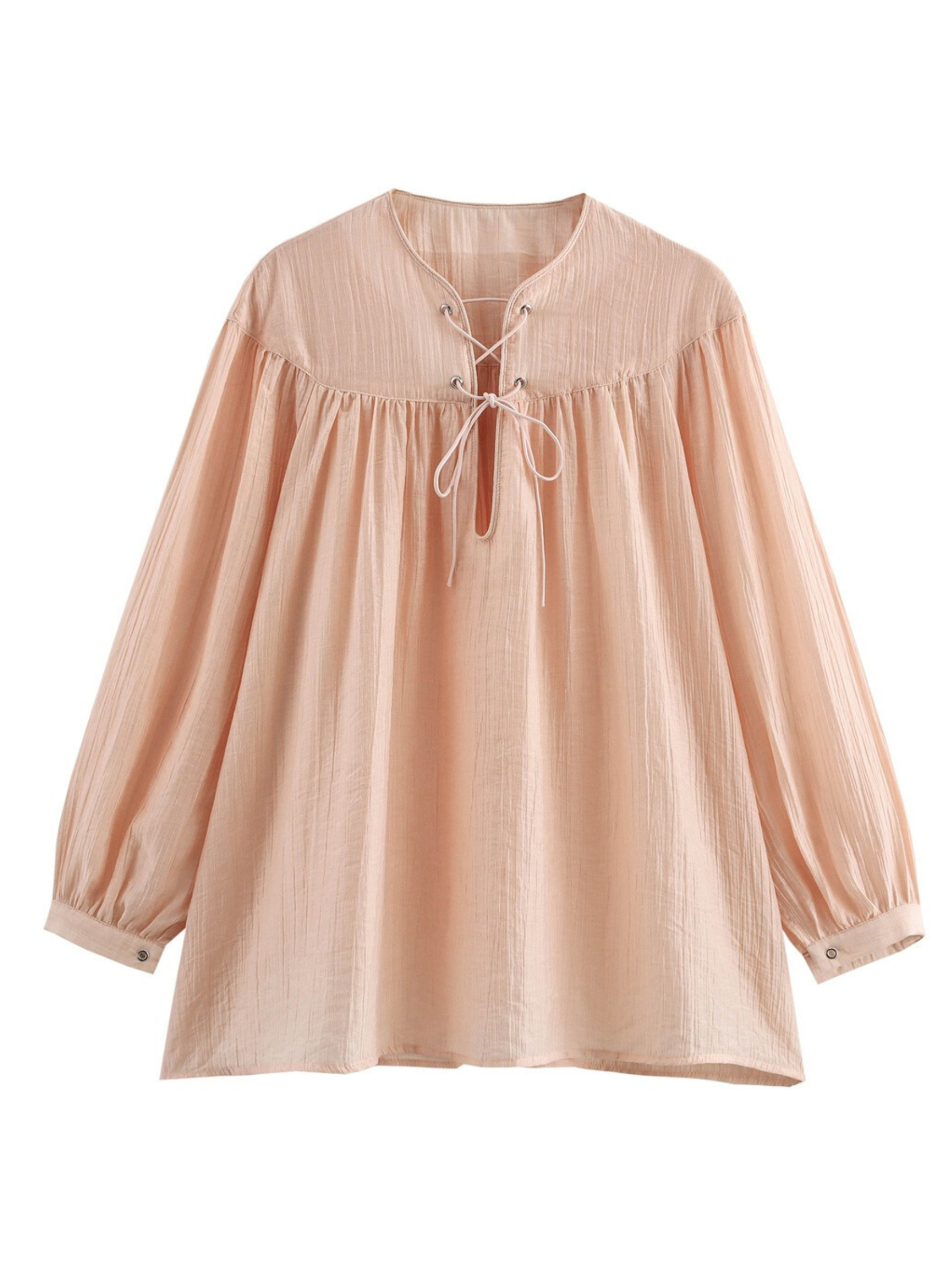 Renesmee Tie-Front Blouse