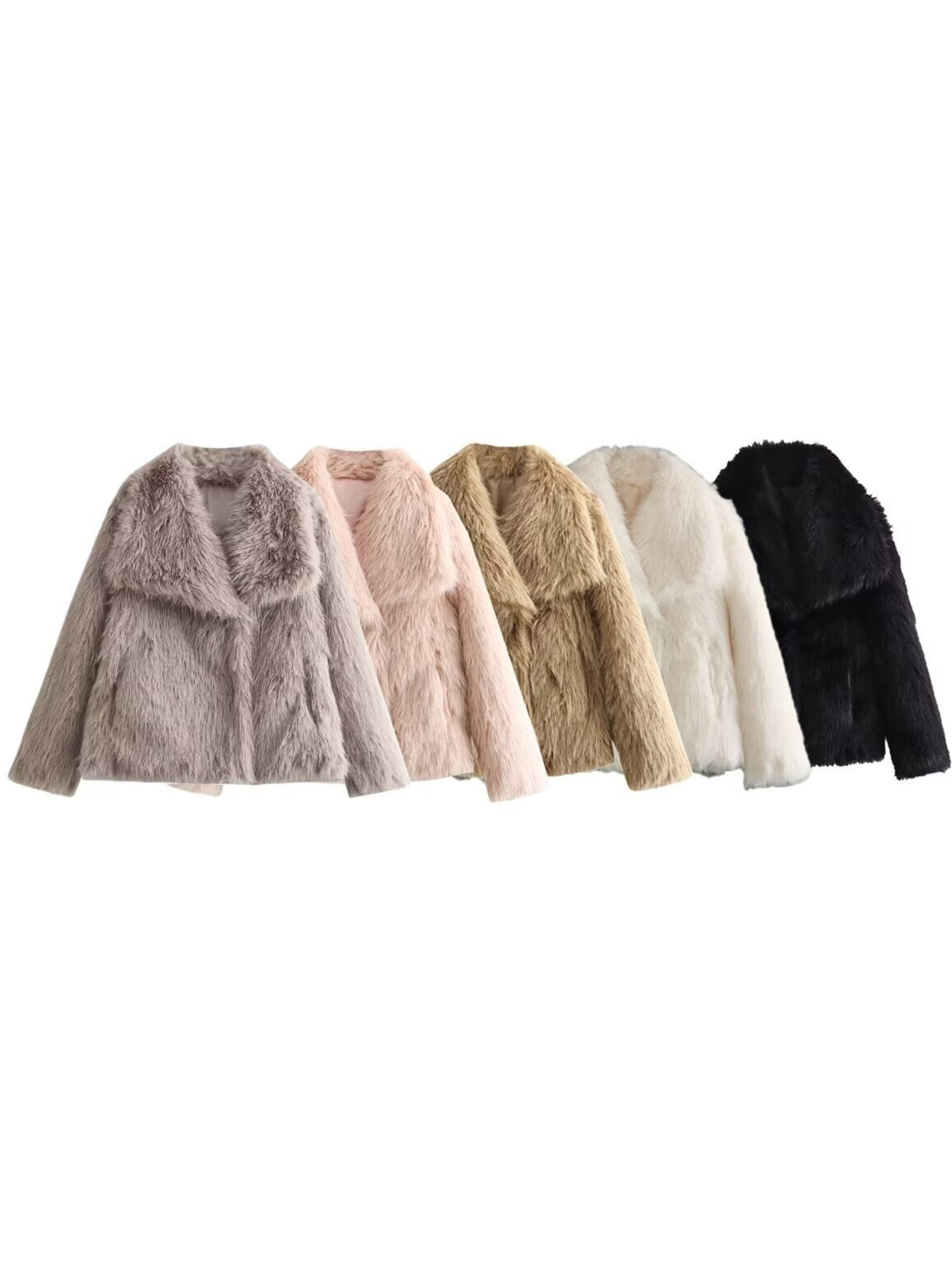 Karra Faux Fur Lapel Jacket