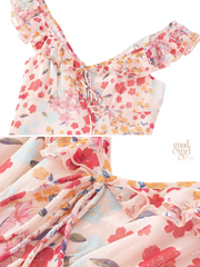Faith Sakura Garden Tie-Back Dress