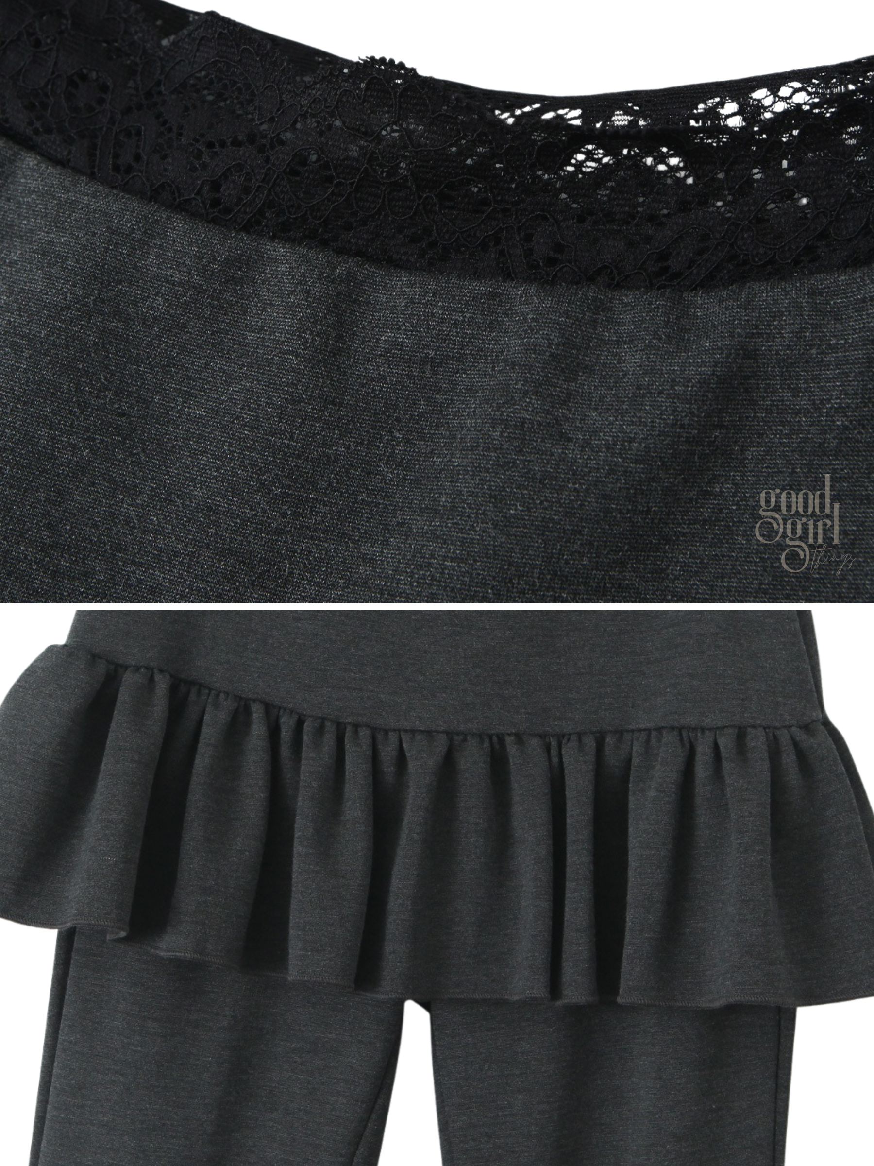 Lian Lace Skirted Flare Pants
