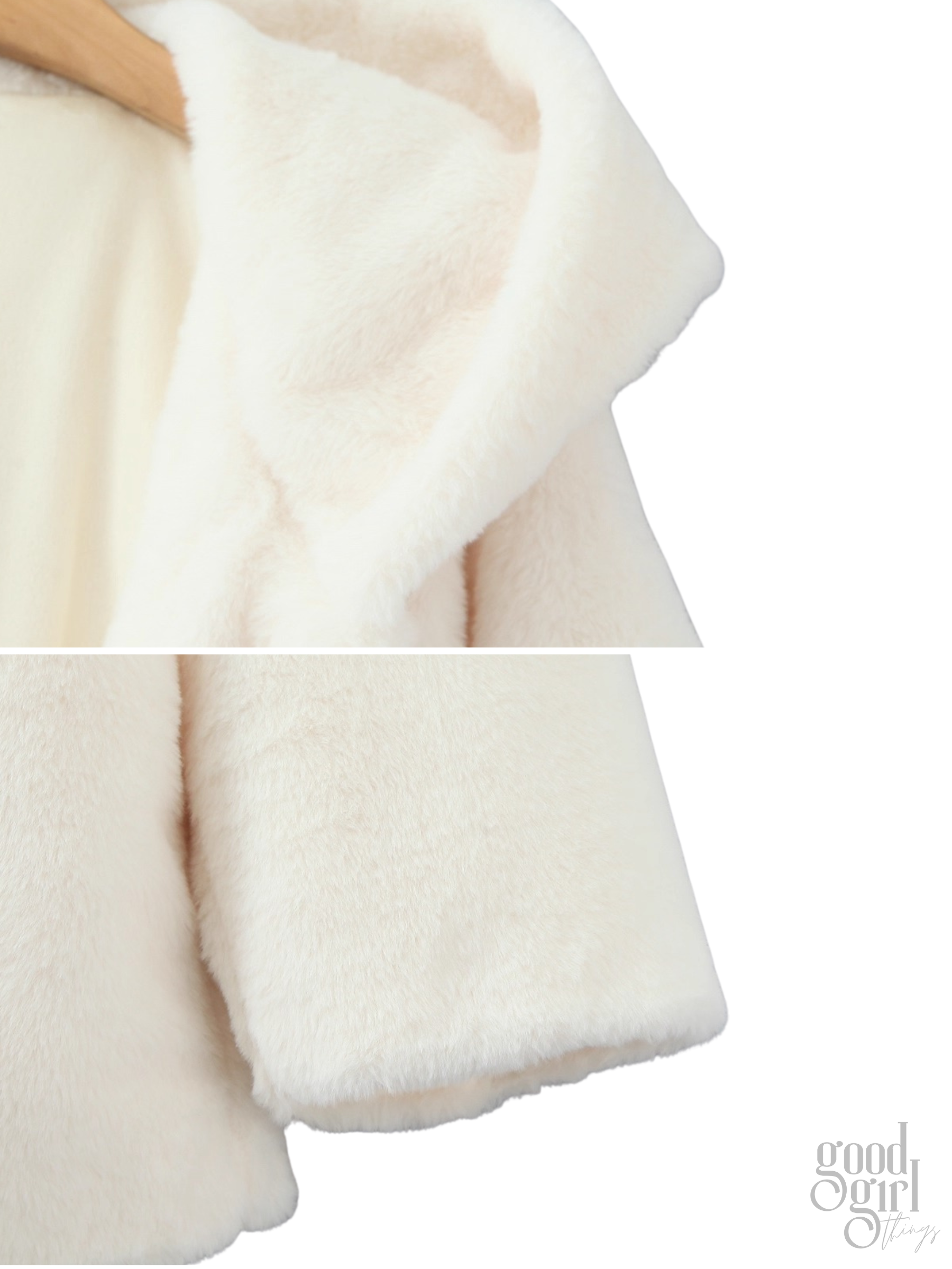 Allegra Luxe Hooded Soft Coat