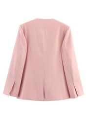 Kimani Pink Loose Fit Blazer