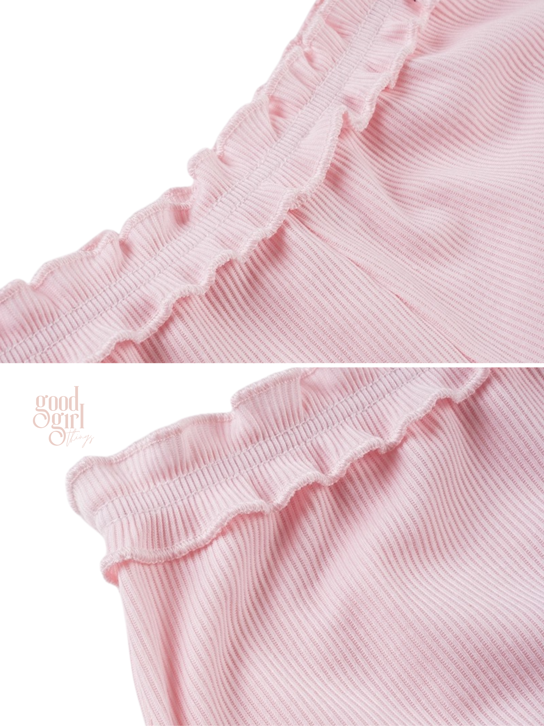 Abby Ribbed Knit Pajama Set