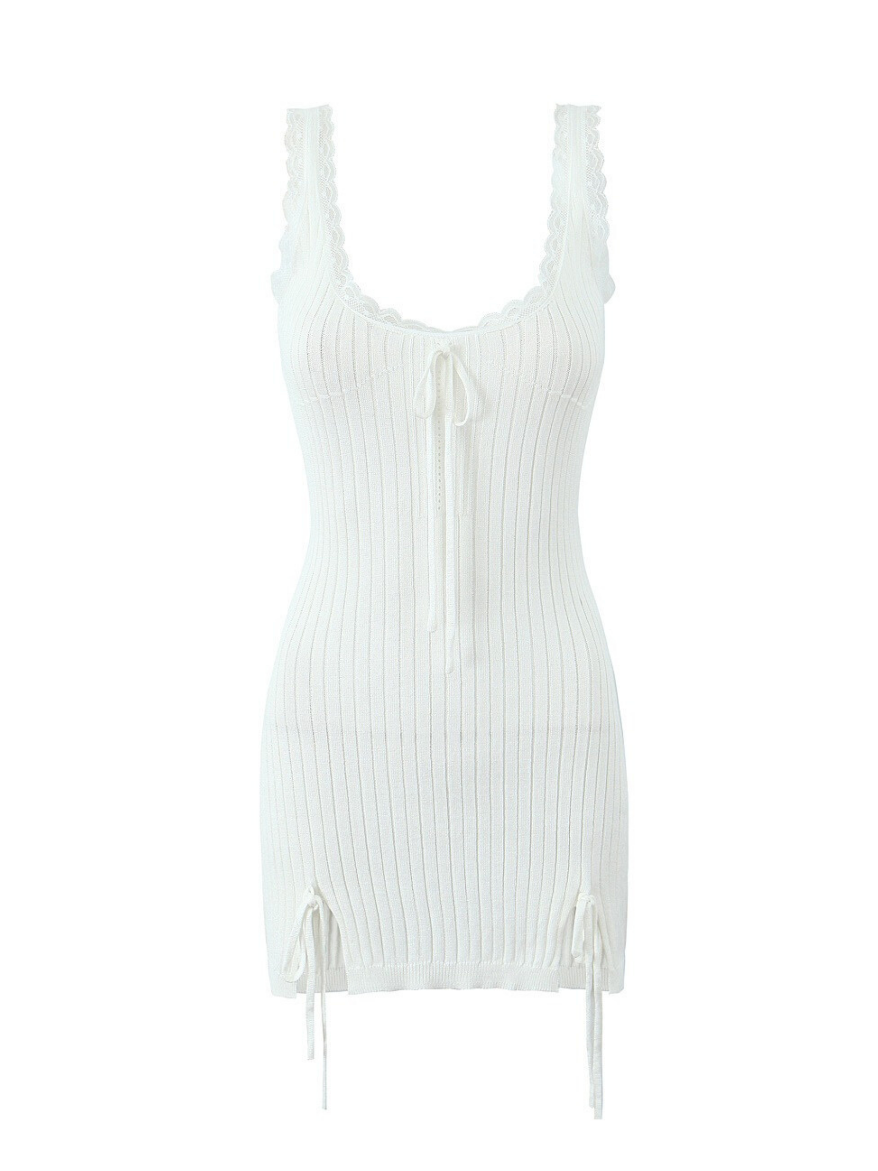 Remedy Bow Knit Mini Dress