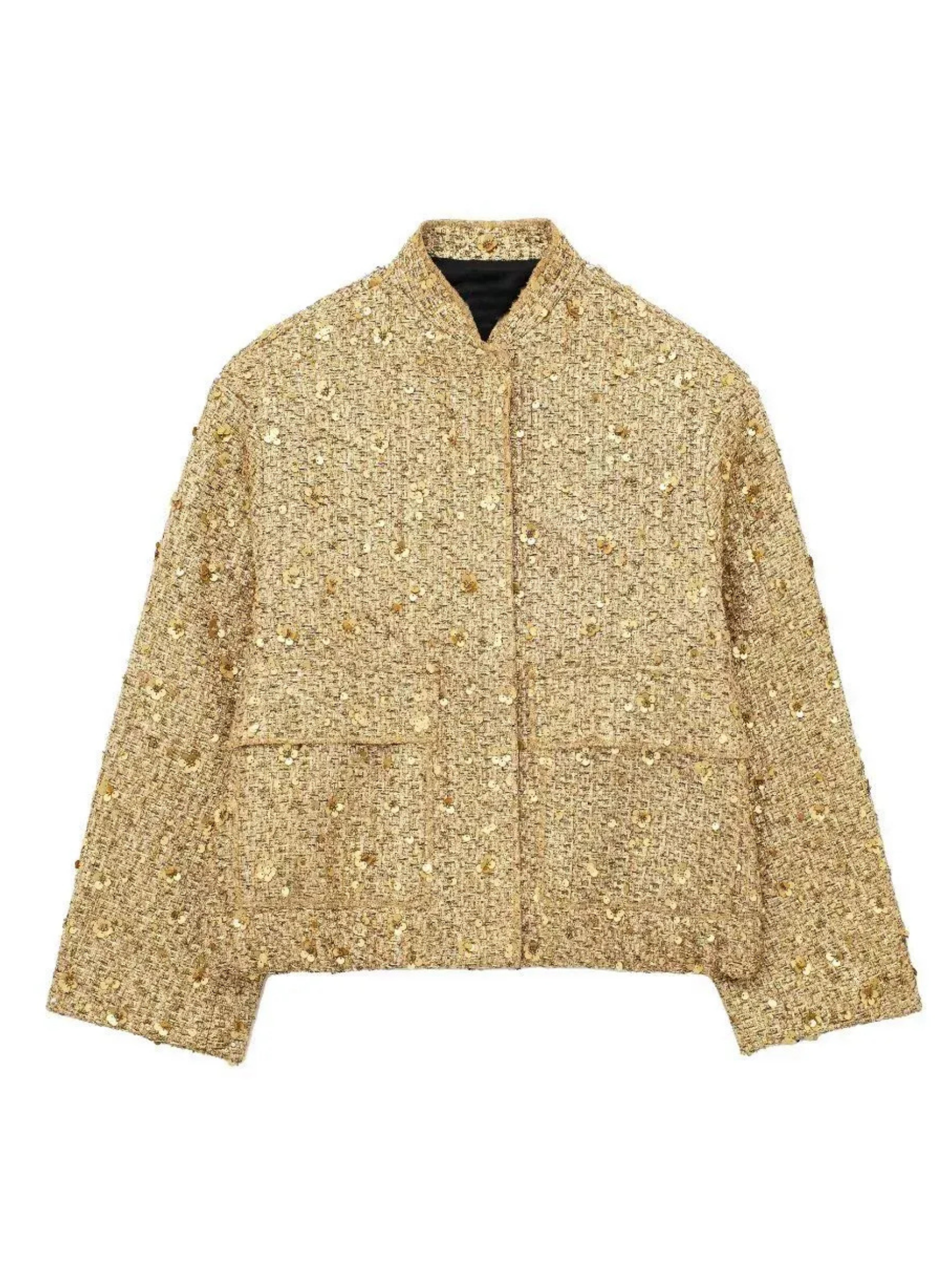 Janel Sparkle Sequin Jacket