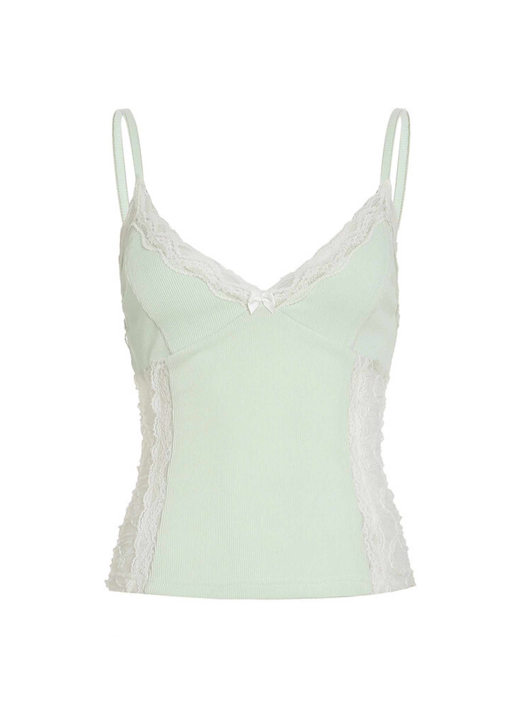 Madison Lace Trim Tank Top