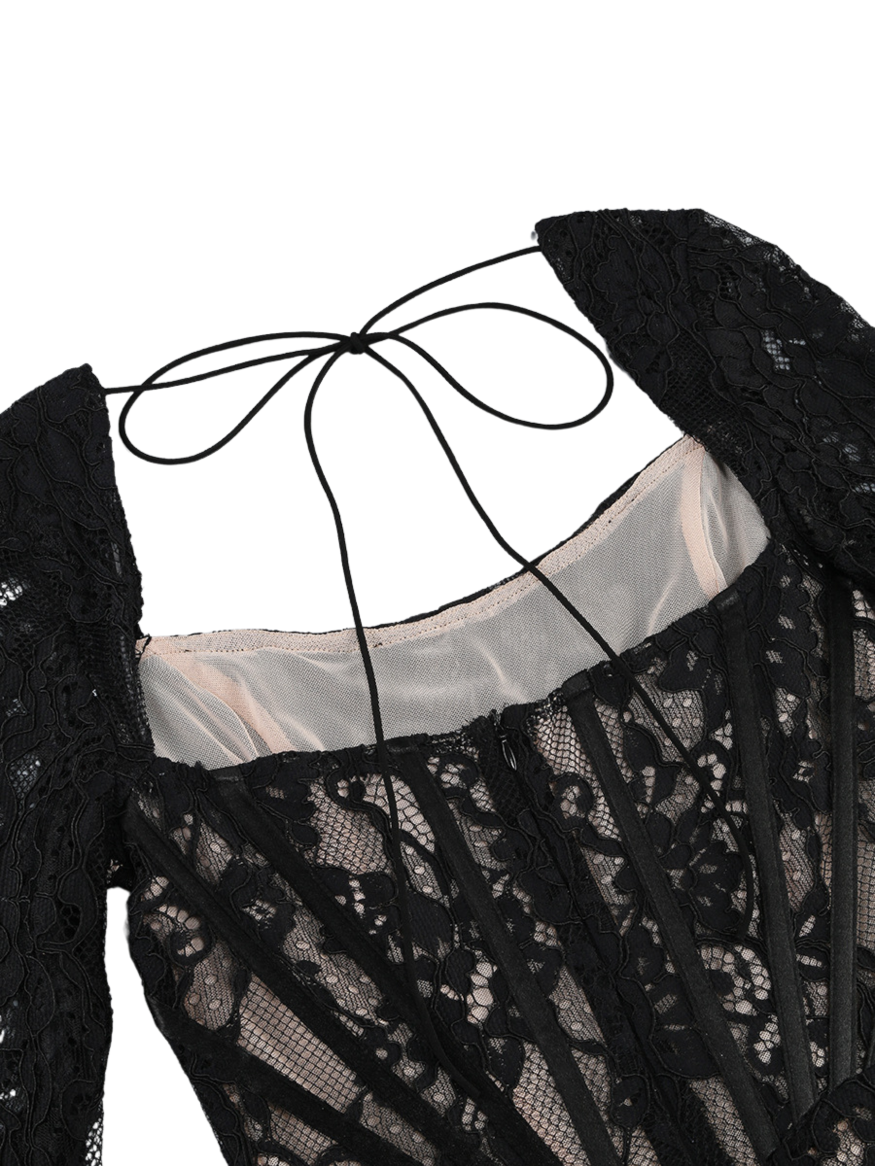 Marta Lace Corset Mini Dress