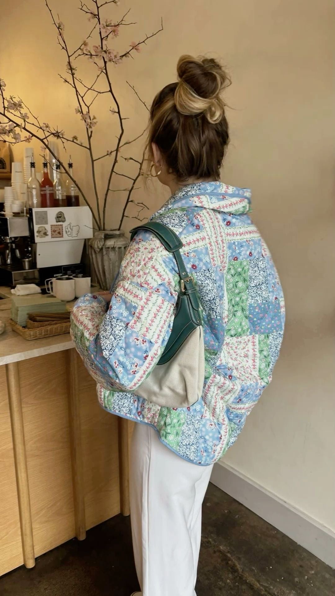 Markayla Reversible Floral Jacket