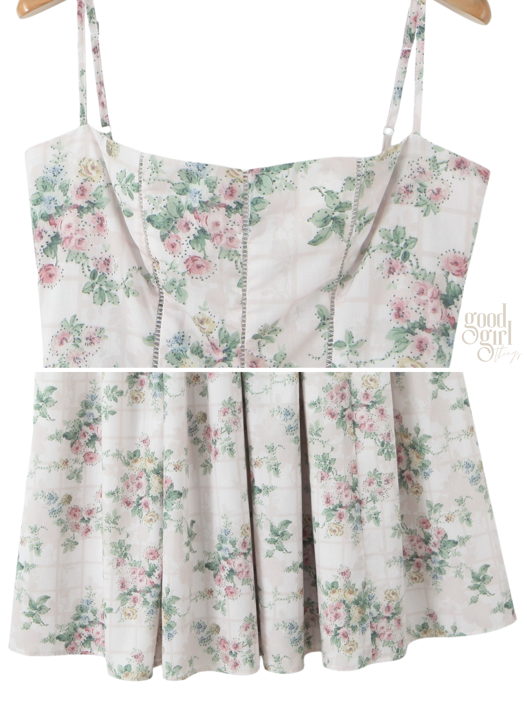 Lelani French Floral Midi Dress