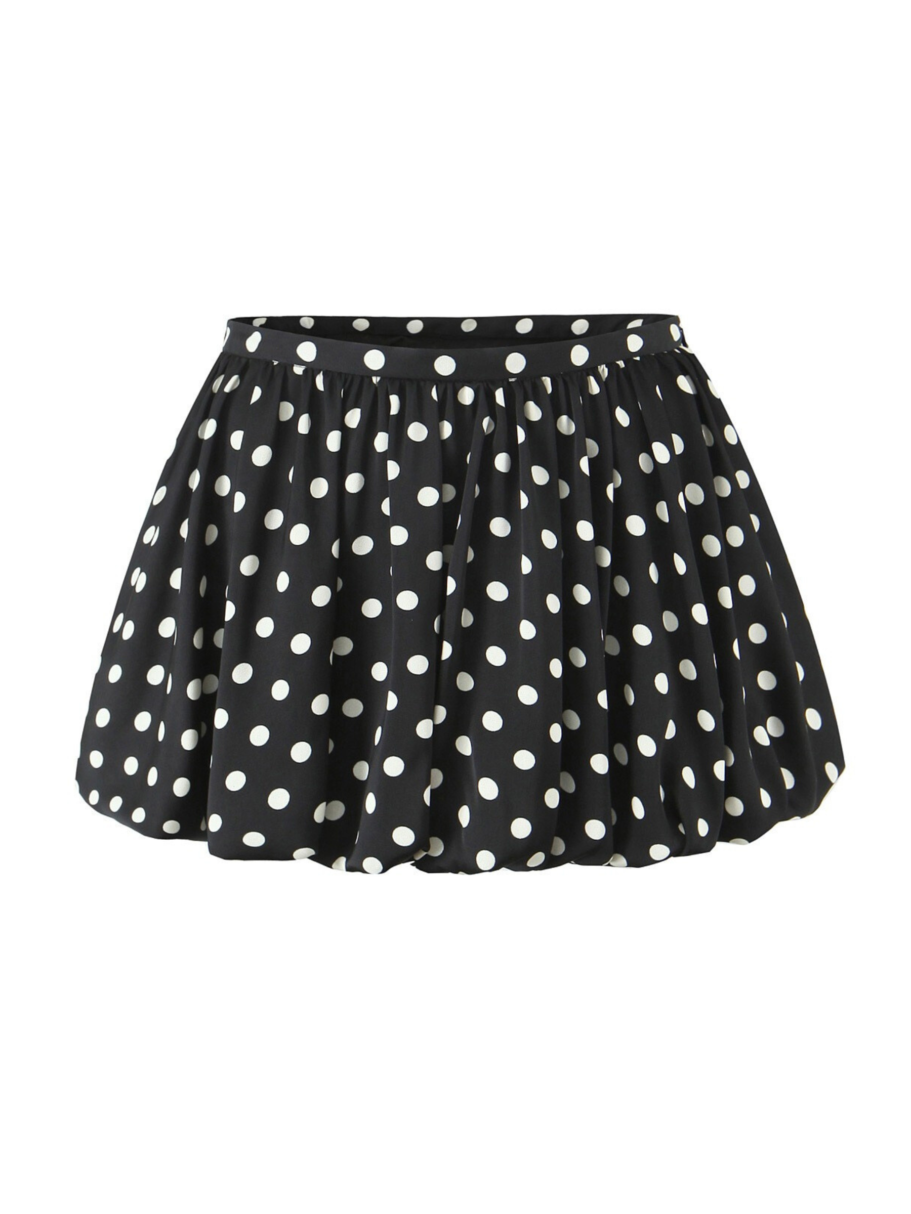 Abriella Polka Dot Mini Skirt