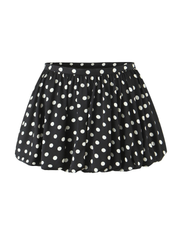 Abriella Polka Dot Mini Skirt