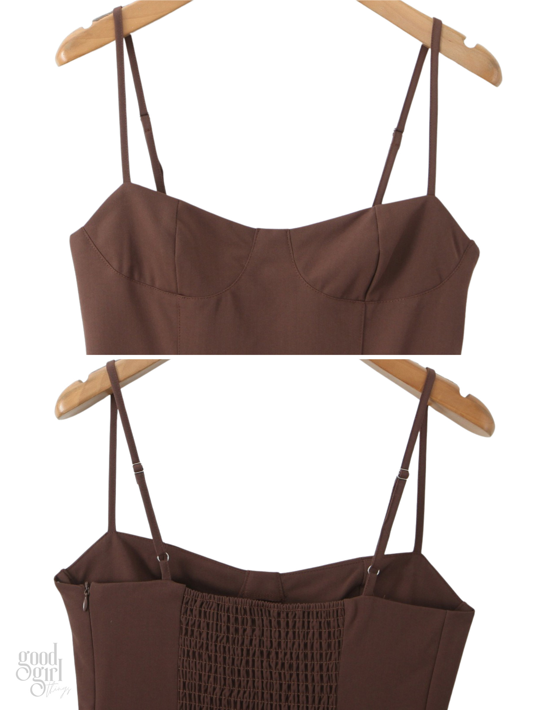 Elliotte Bow Strap Mini Dress