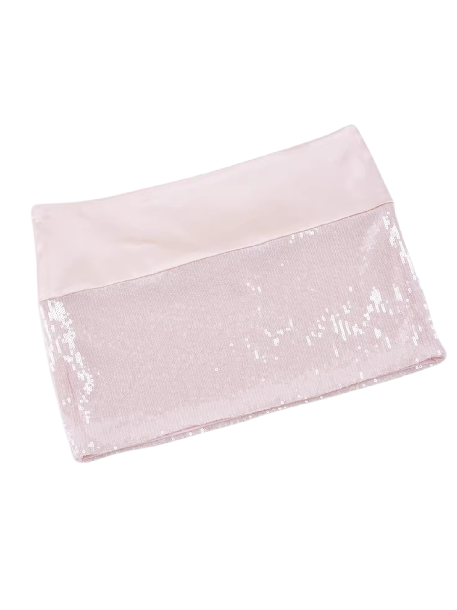 Clementine Pink Sequin Mini Skirt