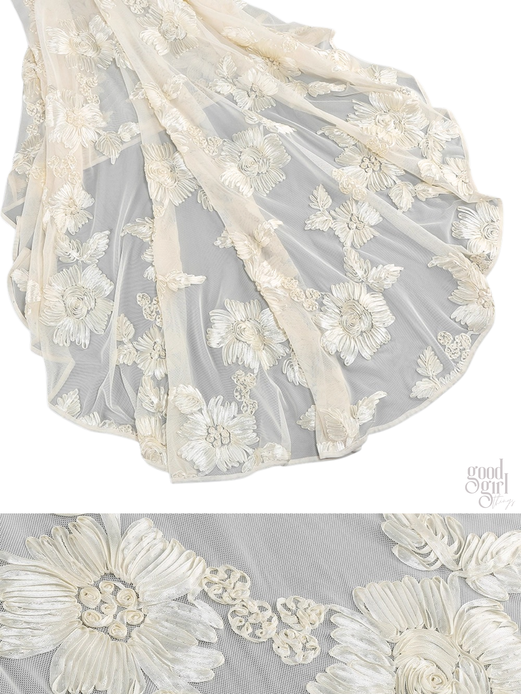 Skarlett Strapless Lace Maxi Dress