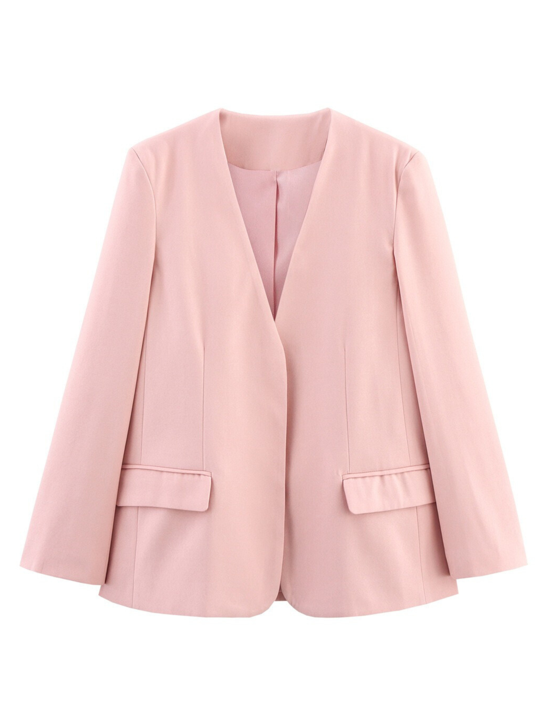 Kimani Pink Loose Fit Blazer