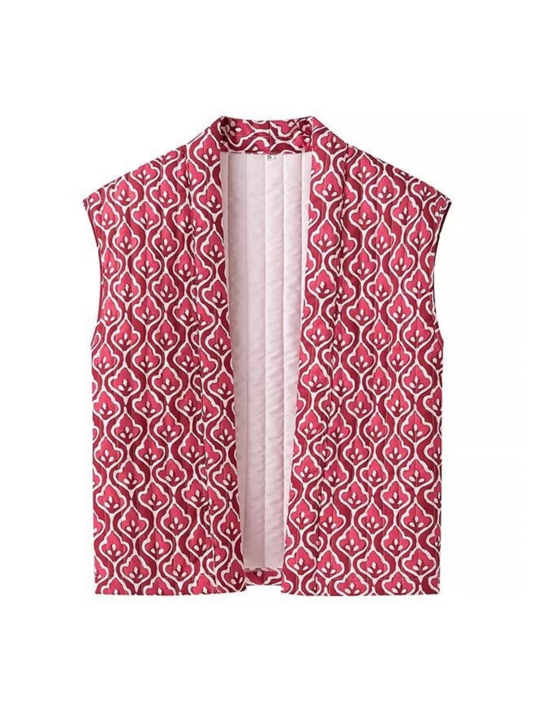 Kalee Printed Padded Vest