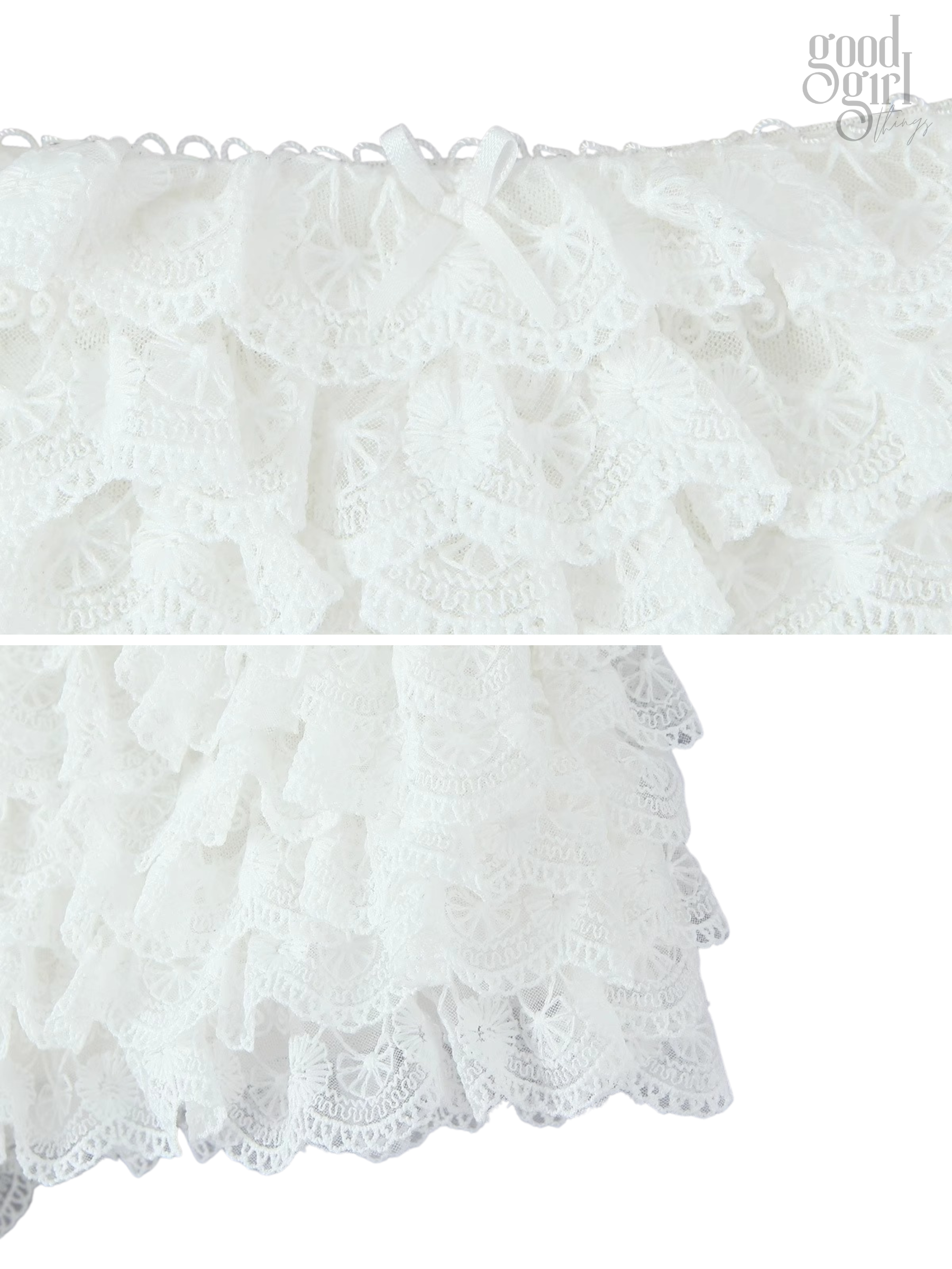 Scarlett Lace Bustier Short Set