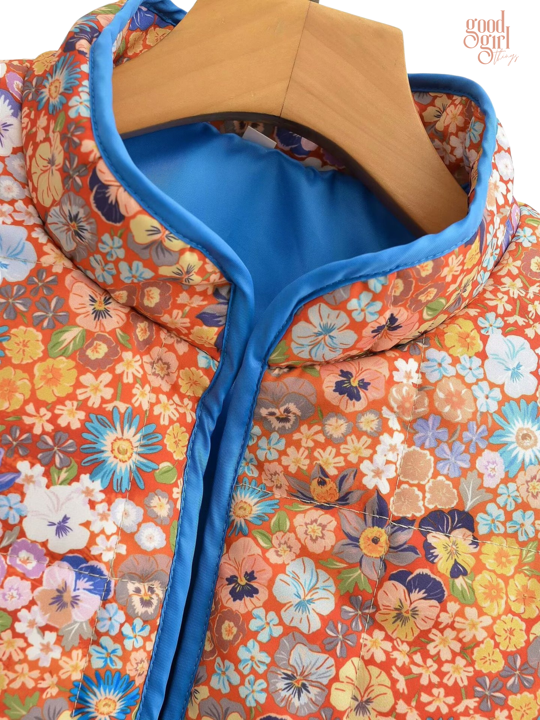 Billie Retro Printed Cotton Jacket