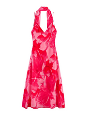 Siya Halter Neck Maxi Dress