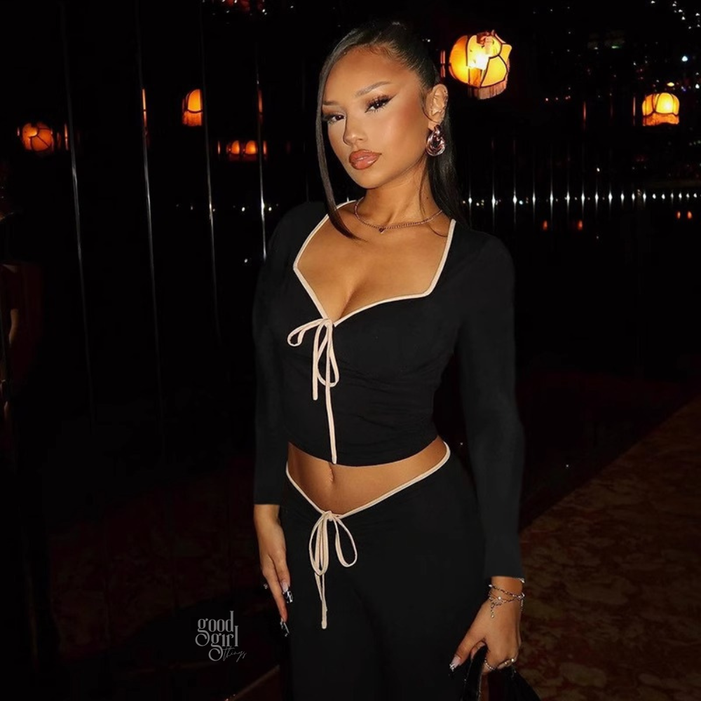 Elyse Long Sleeve Top & Pants Set