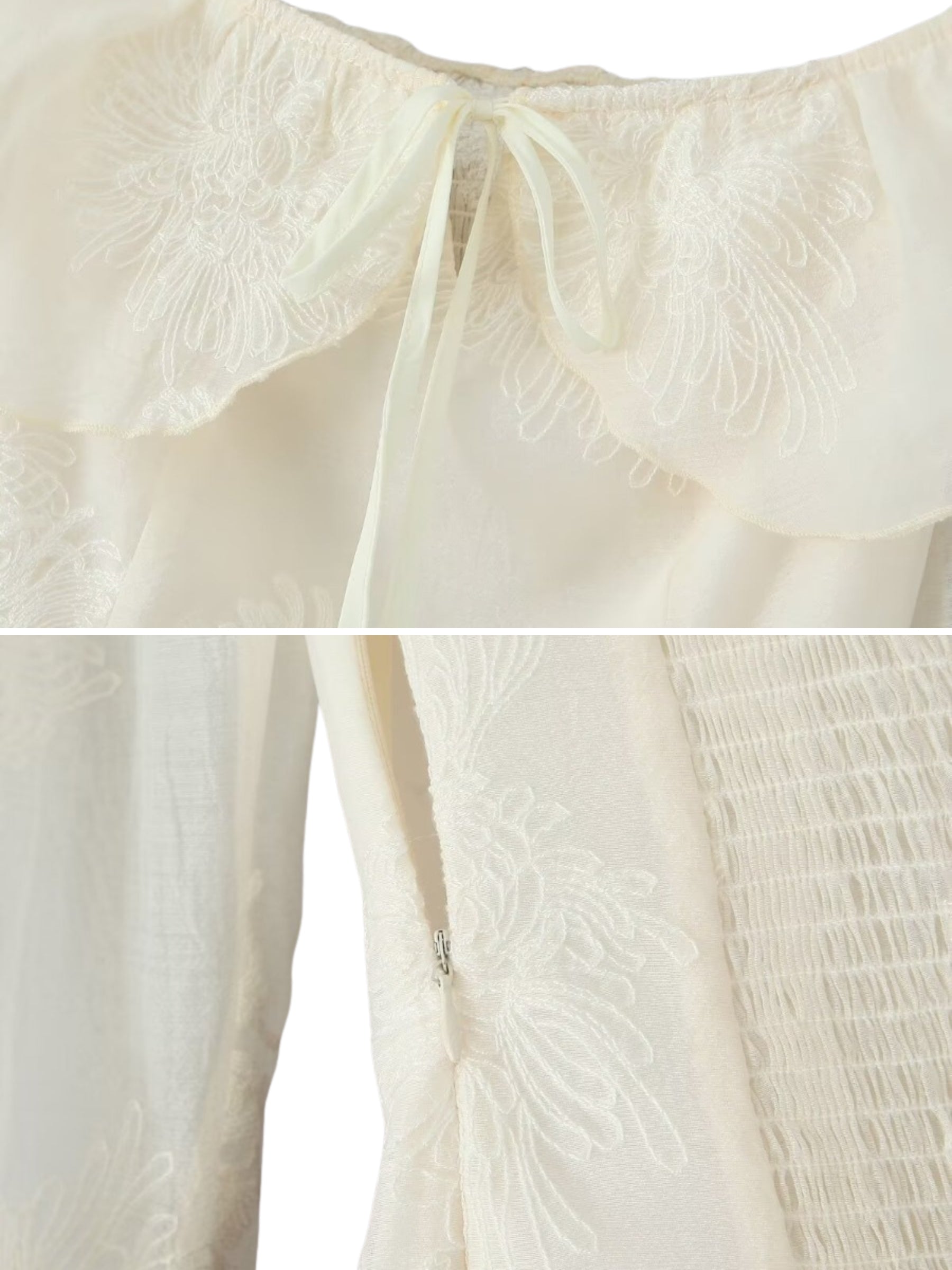 Venice Off-Shoulder Ruffle Dress