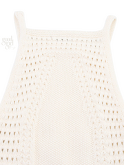 Nohemi Jacquard Halter Mini Dress